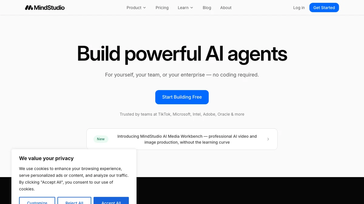 MindStudio screenshot